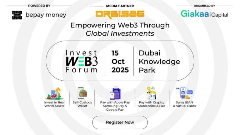 Bepay Money Powers Invest Web3 Forum’s 3rd Edition in Dubai, Bringing $500B+ AUM Representatives and 80+ Investors